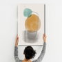 Wallity Pintura Decorativa de Vidrio Templado 46 x 72 cm